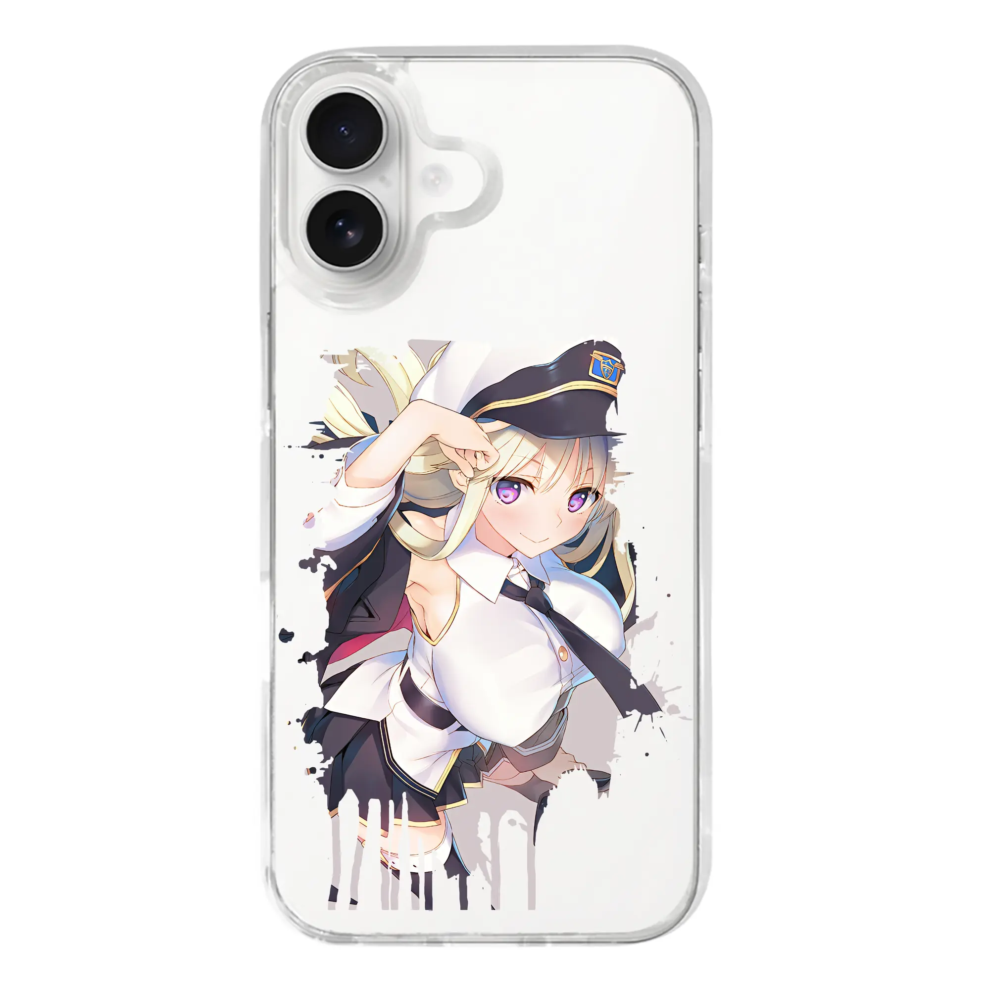 アズールレーン グッズ,エンタープライズ - iPhone 17シリーズ 透明スマホケース – 薄型・耐衝撃・精密フィット保護カバー